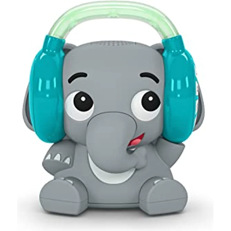 Baby Einstein Earl der Elefant Bluetooth Sound Machine, Musikanlage + Nachtlicht, Baby bis Kleinkind, mit 10 klassischen Melodien und 6 sanften Klängen – Bild 1