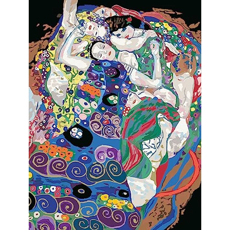Ravensburger CreArt - Malen nach Zahlen 23649 ART Collection: Virgin (Klimt) ab 14 Jahren – Bild 2