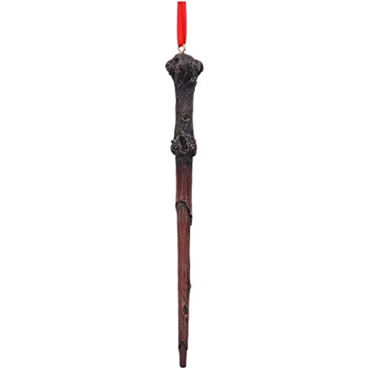 Nemesis Now Potter Harry's Zauberstab, Festliche Dekoration, Zum Aufhängen, Braun, 15,5 cm