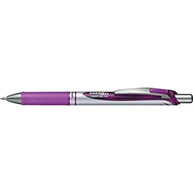 Pentel Energel Tintenroller, 6er-Etui mit 0,35 mm Metallspitze, flüssiggelfüller – Bild 5