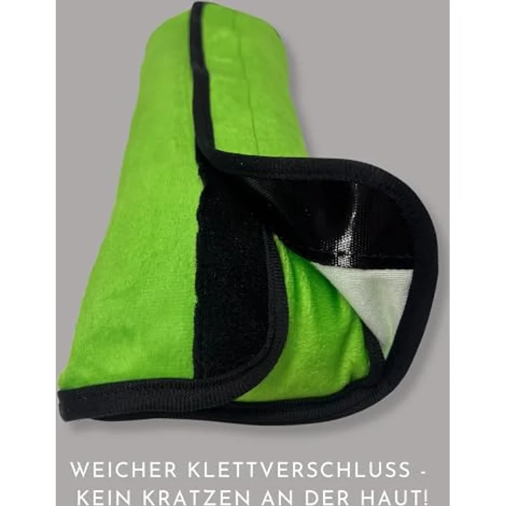 HECKBO Auto Schlafkissen für Kinder, Monster Truck Design, maschinenwaschbar, kuschelweich, Gurtpolster, Reisekissen, vielseitig einsetzbar – Bild 5