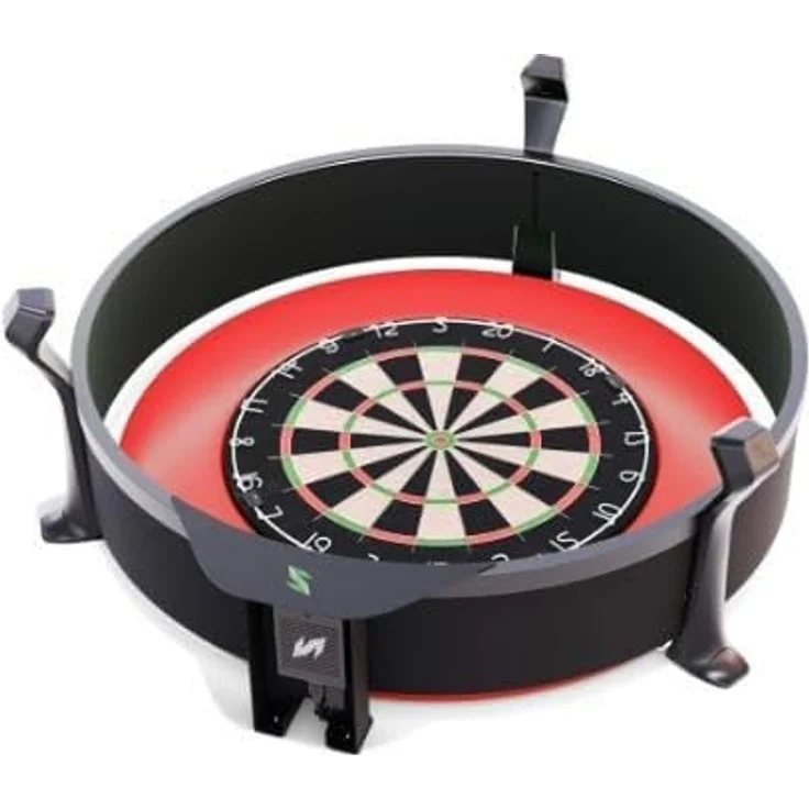 Scolia Home V2, Automatisches Steeldart Punktesystem mit WiFi, Online-Spiel und 360° Surround-Beleuchtung – Bild 4