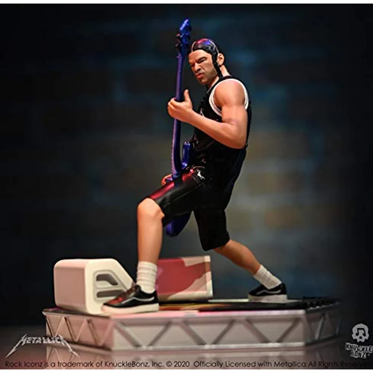 Knucklebonz Robert Trujillo (Metallica) Limited Edition Sammlerstück - Rock Iconz, offiziell lizenziert, inkl. CoA, handbemalt, 8,5 cm hoch, nur 3000 Stück – Bild 5