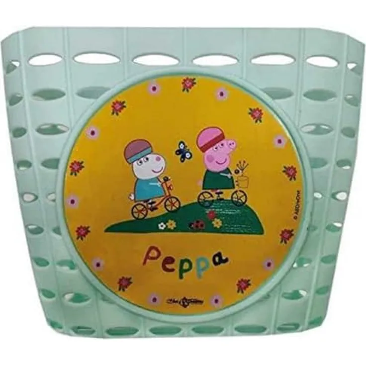 Bike Fashion Kinderkorb, weiß, langlebig, wasserdicht, One Size