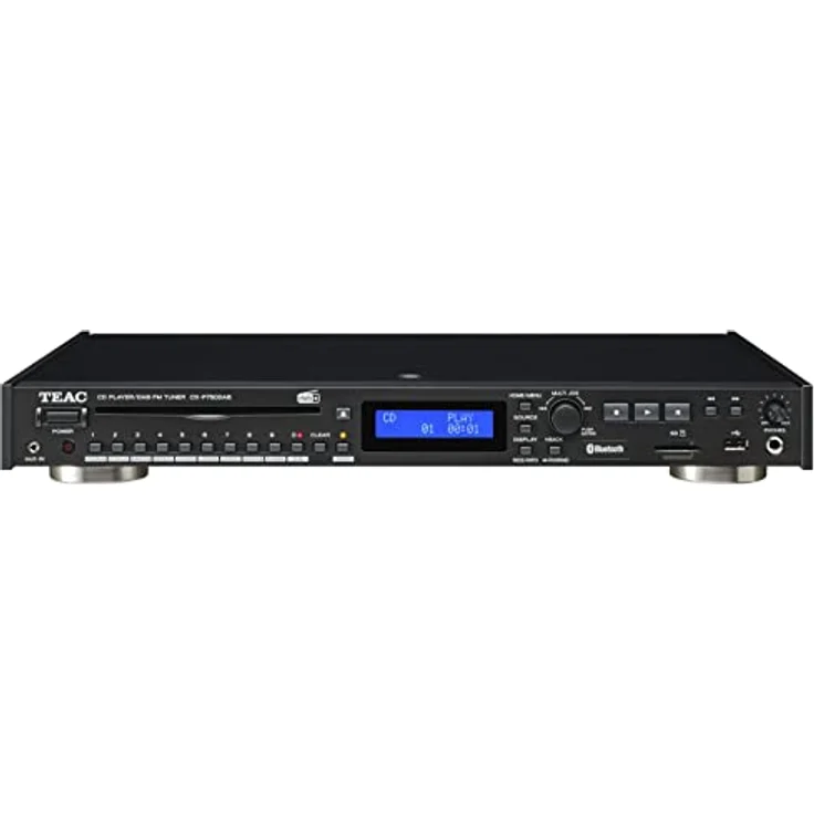 Teac CD-P750DAB-B CD-Player/DAB+ - FM Radio mit Bluetooth – Bild 1