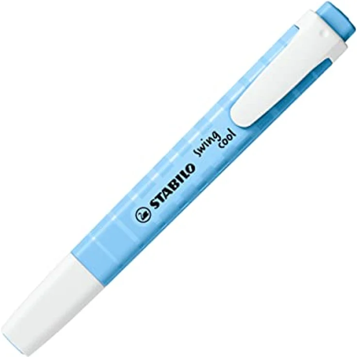 STABILO, Marker, Swing Cool Pastell 48disp 2022 (Pastellfarben (gelb, pfirsich, sanftes orange, rosa, himmelblau, limette, korallenrot, kirschblütenrosa, purpurrot, lila, wolkenblau, seidengrau, türkis und minze), 13, 4 mm) – Bild 2