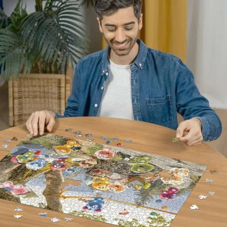 Ravensburger Puzzle 12000534 - Auf zum Picknick - 1000 Teile, für Erwachsene und Kinder ab 14 Jahren, handgefertigte Stanzmesser, reflexfreies Puzzlebild, knickstabile Teile, recycelte Pappe – Bild 3