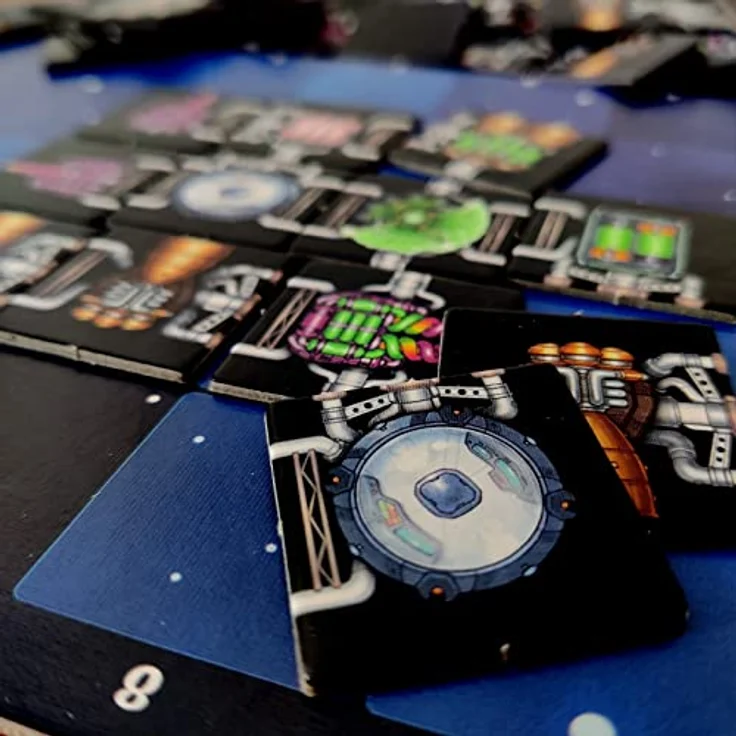Cranio Creations Galaxy Trucker, interstellares Brettspiel in Italienisch mit strategischen Herausforderungen und humorvollem Weltraumabenteuer – Bild 2