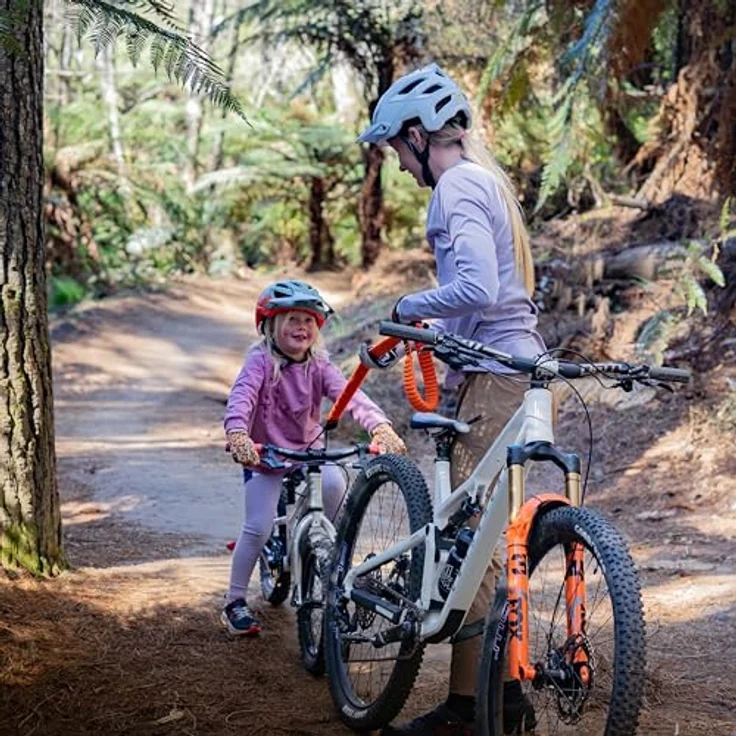 Kids Ride Shotgun Veloanhänger Zubehör, MTB Abschleppseil für leichte Anstiege bei Familientouren – Bild 5