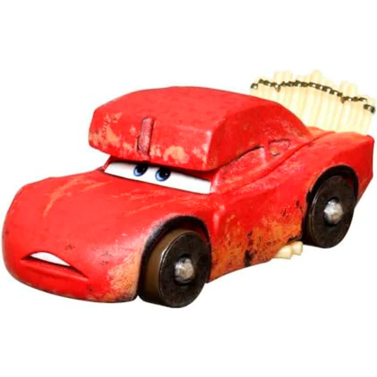 Disney Cars Höhlen Lightning McQueen HKY48, Die-Cast 1:55 Spielzeug-Rennwagen aus Druckguss, geeignet für Kinder ab 3 Jahren – Bild 2