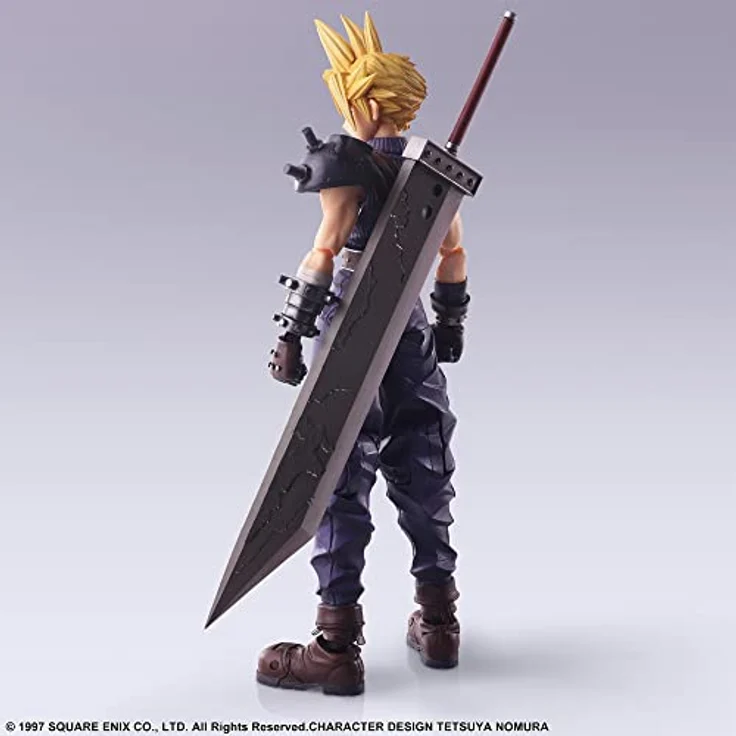 Square Enix Final Fantasy VII Bring Arts Cloud Strife Figur, 15 cm Sammelfigur, SQE36774 – Bild 5