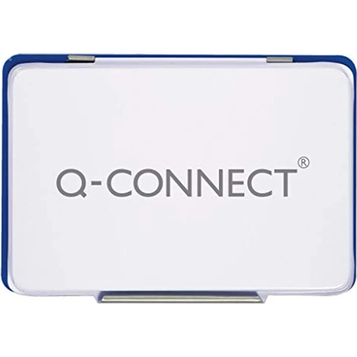 Q-Connect KF16316 Stempelkissen, rot, 9 x 5,5 cm im Metalletui, vorgetränkt – Bild 9