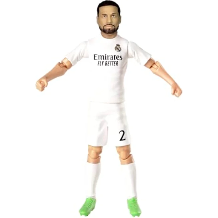 Banbotoys Real Madrid Dani Carvajal Actionfigur 20cm, detailgetreu mit authentischem Outfit – Bild 5