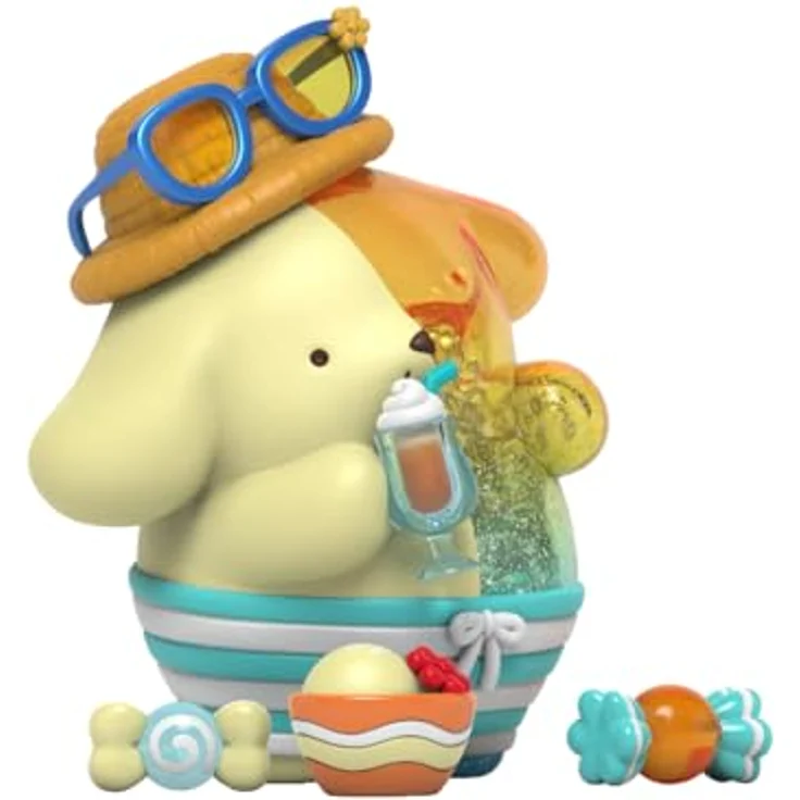 Mighty Jaxx MJX-WB25SRMJ00501, Sanrio Kandy Pompompurin Figur, 15 cm, Sea Breeze Series – Bild 2