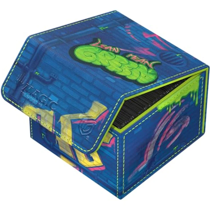 Ultimate Guard Sidewinder 133+ Xenoskin Deckbox für Magic: The Gathering, Teenage Mutant Ninja Turtles Design, blau, für 133 Karten – Bild 4