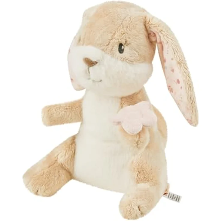 Sterntaler Kuscheltier L Hanni, Hase mit integrierter Rassel und weichem Polyester, waschbar bei 40 °C – Bild 1