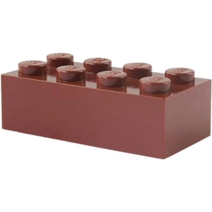 Stein-Experte Lego® 2x4 Bausteine Rotbraun, 100 Stück (3001) – Hochwertige Klemmbausteine für kreative Bauprojekte, MOCs & Ersatzteile – Bild 2