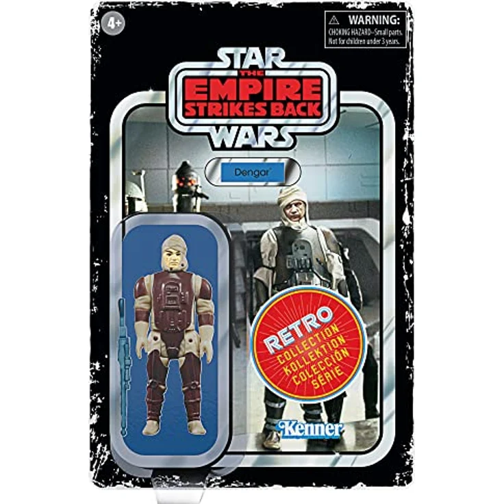 Star Wars Retro-Kollektion spezielles Kopfgeldjäger Doppelpack Dengar & IG-88, 9,5 cm große Figuren zu Star Wars: Das Imperium schlägt zurück – Bild 3