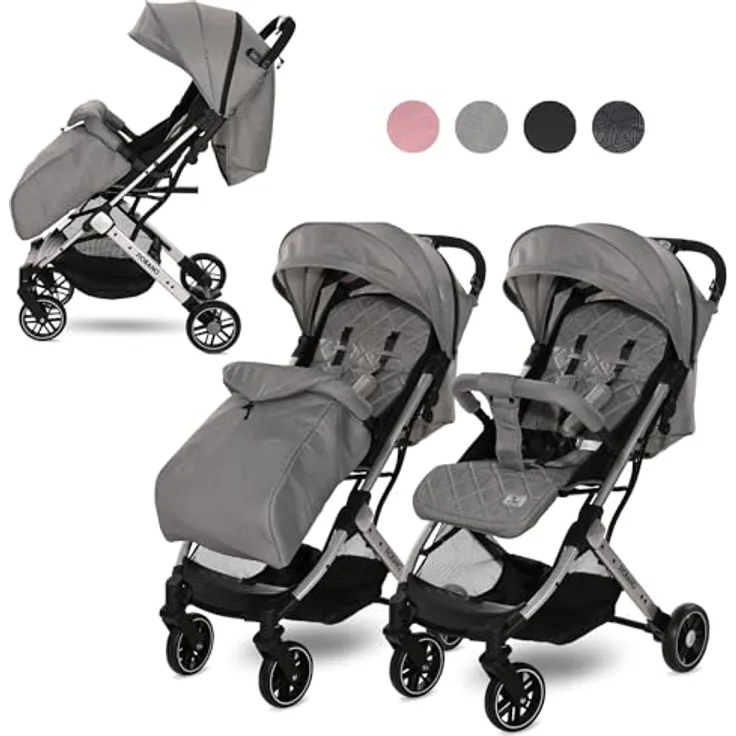 Lorelli Kinderwagen Fiorano (grau)