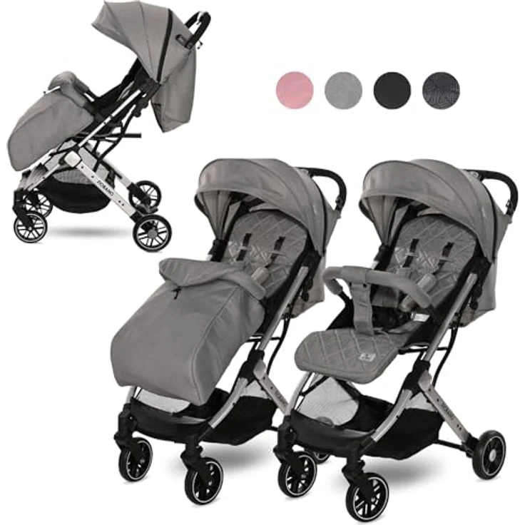 Lorelli Kinderwagen Fiorano (grau) – Bild 1