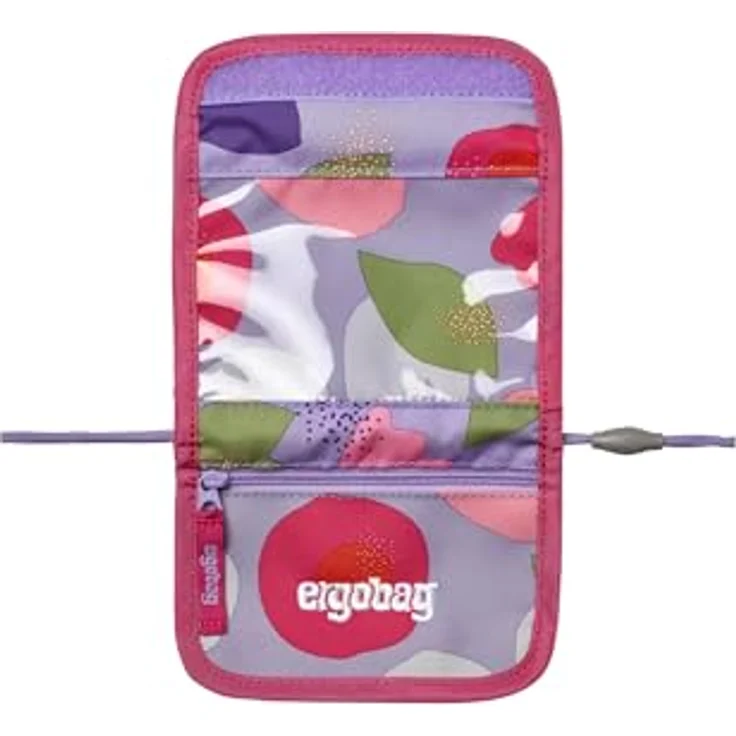 ergobag Brustbeutel (Portemonnaie) für Kinder, Inklusive Münzfach, Blau – Bild 4