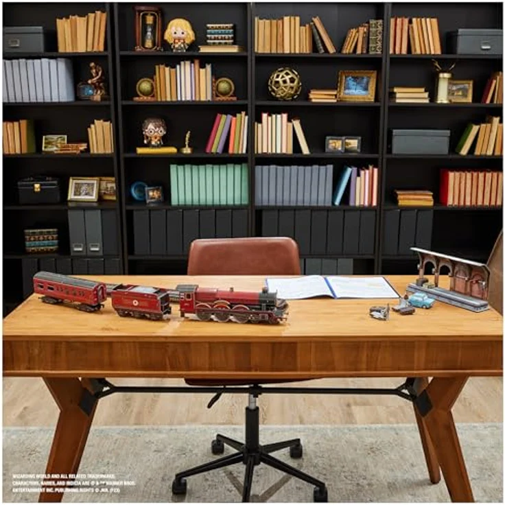 Spin Master 3D-Puzzle 4D Build - Harry Potter - Hogwarts Express, 181 Puzzleteile - hochwertiges Kartonmaterial, detailgetreu, ideales Geschenk für Fans – Bild 12