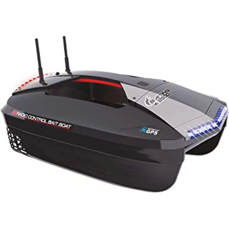 Amewi 26103 Baiting 2500G V2 GPS & Fischfinder Toslon TF520 Futterboot 2,4GHz RTR inkl. Fernsteuerung, Akku, Ladegerät, Tragetasche