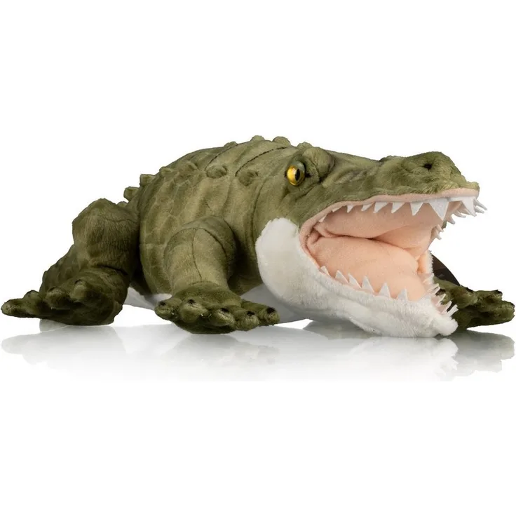 Freek Vonk x BRESSER Kuscheltier FREEK VONK x BRESSER Krokodil Vik, Plüsch Krokodil 50 cm, recycelte Materialien, waschmaschinenfest