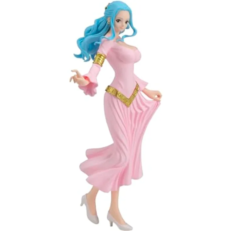 Banpresto Nefeltari VIVI II One Piece Sammelfigur, Glitter&Glamours, 23 cm, BP28590P, Mehrfarbig, ideal für Anime-Fans