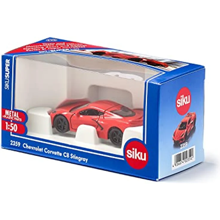 siku Chevrolet Corvette Stingrey rot – Bild 7