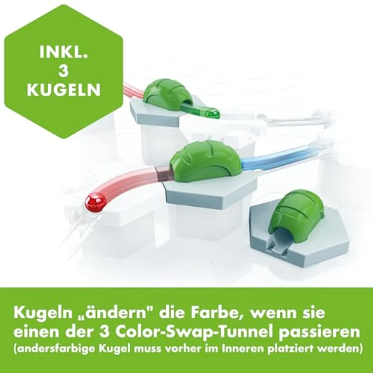 Ravensburger GraviTrax Element Color Swap - Zubehör für das Kugelbahnsystem. Kombinierbar mit allen GraviTrax Produktlinien, Starter-Sets, Extensions & Elements, Konstruktionsspielzeug ab 8 J. – Bild 3