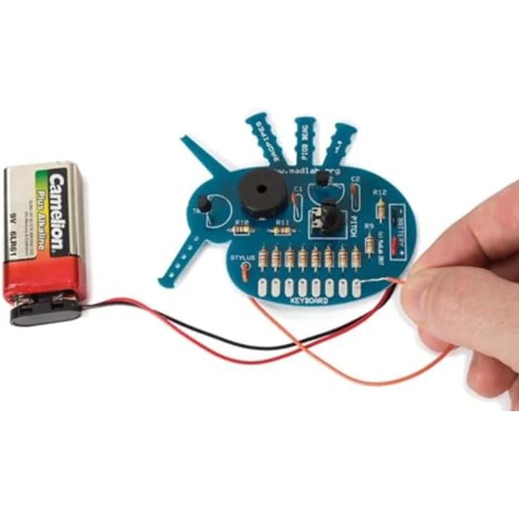 Whadda Madlab Dudelsack Lötbausatz, DIY Elektronik-Kit mit 8 Tönen, lehrreich und kreativ – Bild 2