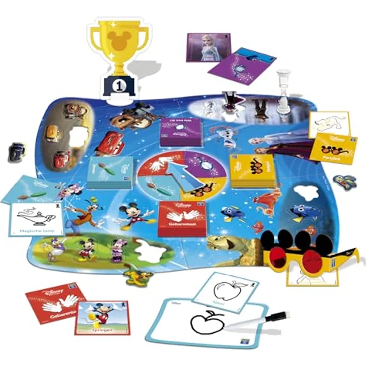 Jumbo Party & Co. Disney - NL, Brettspiel für 3-20 Spieler, ab 4 Jahren, Spieldauer 30 Minuten, verschiedene Disney-Themen – Bild 5