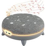 TERRAILLON Zen Box, Entspannungshilfe mit 7 beruhigenden Sounds, Bluetooth-Musikstreaming, 8 Lichteinstellungen, weiß, USB-C