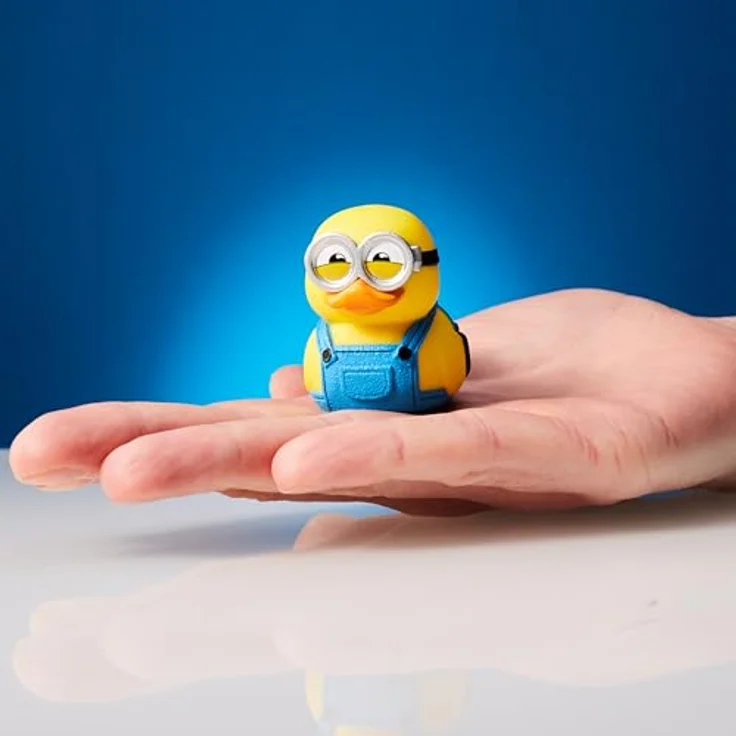 TUBBZ Mini Bob Sammelbare Vinyl-Gummiente - Offizielles Despicable Me 4 Minions Merchandise - Kinderfernsehen & Filme, Mini-Badewannen-Vitrine, stapelbar, ca. 5cm groß – Bild 5