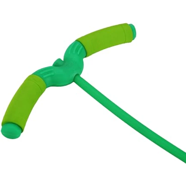 Relaxdays Pogo-Ball, Hüpfgerät für Kinder mit gepolsterter Griffstange und elastischem Gummiband, verschiedene Farben verfügbar – Bild 6