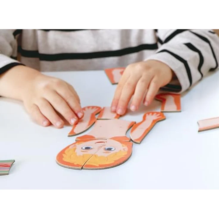 Hape E1652 Puzzle, Mehrfarbig - Magnetisches Anatomie-Puzzle für Kinder zur Entwicklung von Mint-Fähigkeiten – Bild 3