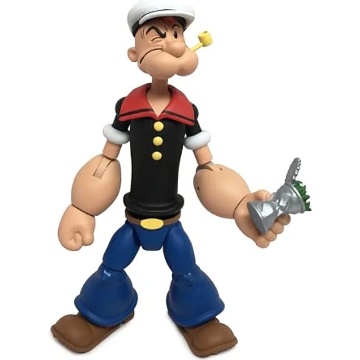 Boss Fight Studio Popeye Classics Wave 1, 1/12 Scale Action Figure "Popeye The Sailor" mit Zubehör