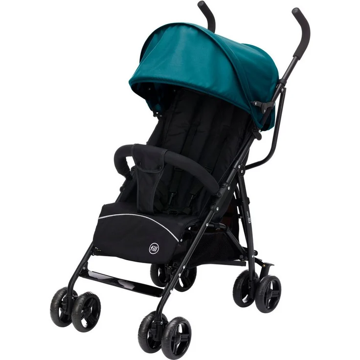 Fillikid Fill Buggy Glider, Kinder-Buggy mit verstellbarer Rückenlehne und 5-Punkt-Gurtsystem, leicht und kompakt