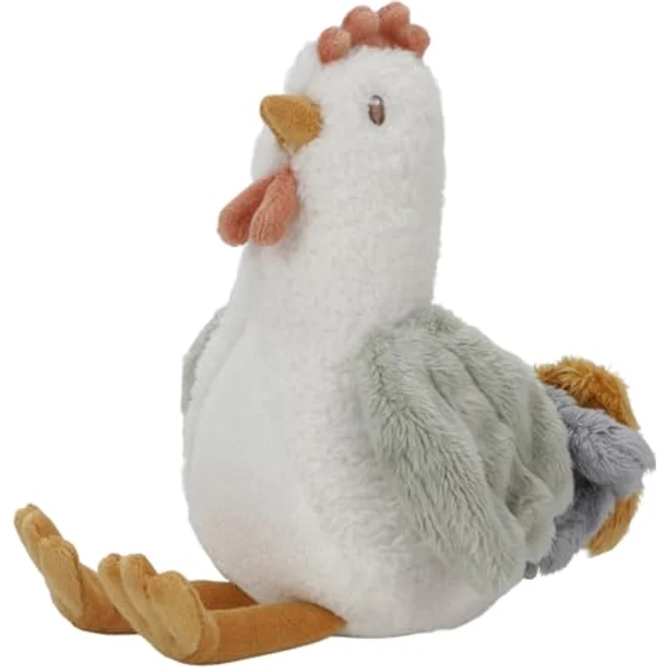 Little Dutch 8827 Kuscheltier Plüschtier Huhn - Little Farm (17 cm) – Bild 1