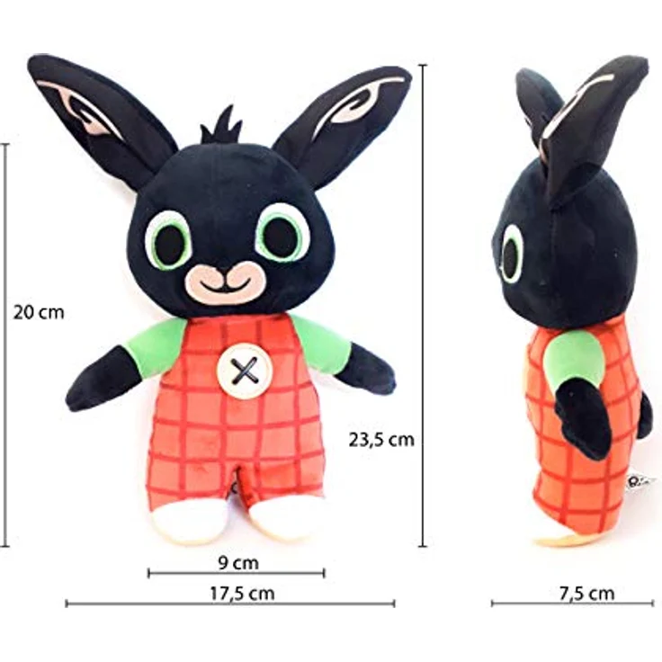 Bing & Freunde Plüschtier-Set, Kuscheltiere der Kultserie für Kinder, superweiche Materialien, saubere Verarbeitung – Bild 3