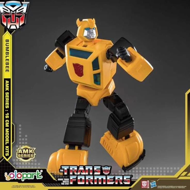 Yolopark Transformers Generation One AMK Series Plastic Model Kit Bumblebee, 16 cm, voll beweglich – Bild 5