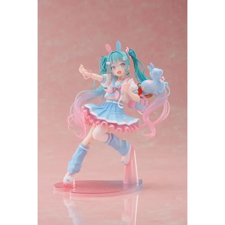 Taito Hatsune Miku x RODY Newly Written PVC Statue, 18 cm, detailreiche Verarbeitung in lebendigen Farben