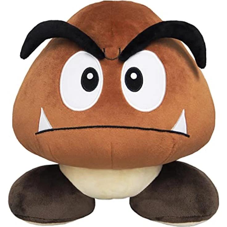 Together Plus Nintendo Together+ Plüschtier Super Mario Goomba, 30 cm, offizielle Lizenz, hochwertige Materialien, ideal für Fans und Sammler – Bild 1