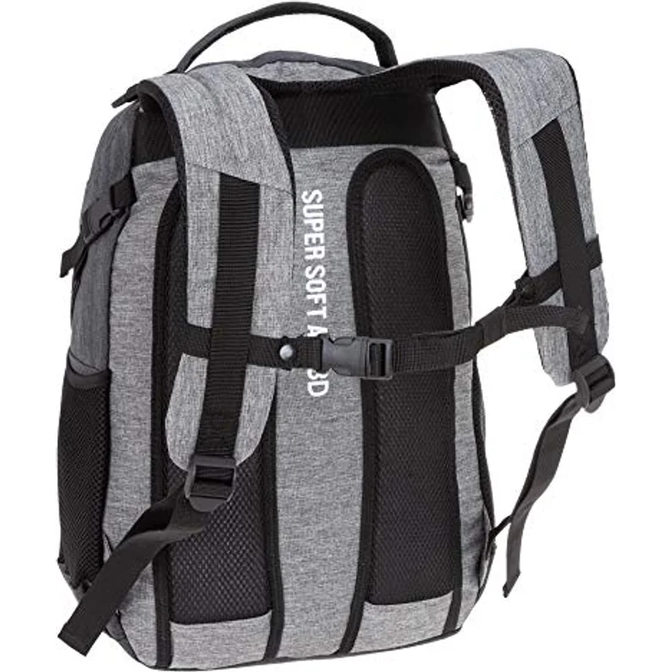 Elephant 3 Teile Set Hero Signature Schulrucksack + Sporttasche + Mäppchen 12723 (Two Tone Grey) – Bild 3