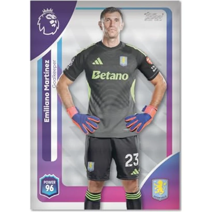 Topps Topps Premier League 2025/26 Trading Cards Mega Multipack, 40 Sammelkarten inklusive 3 limitierte Editionen und 4 Paketen mit Autogrammkarten, für Fans ab 6 Jahren – Bild 8