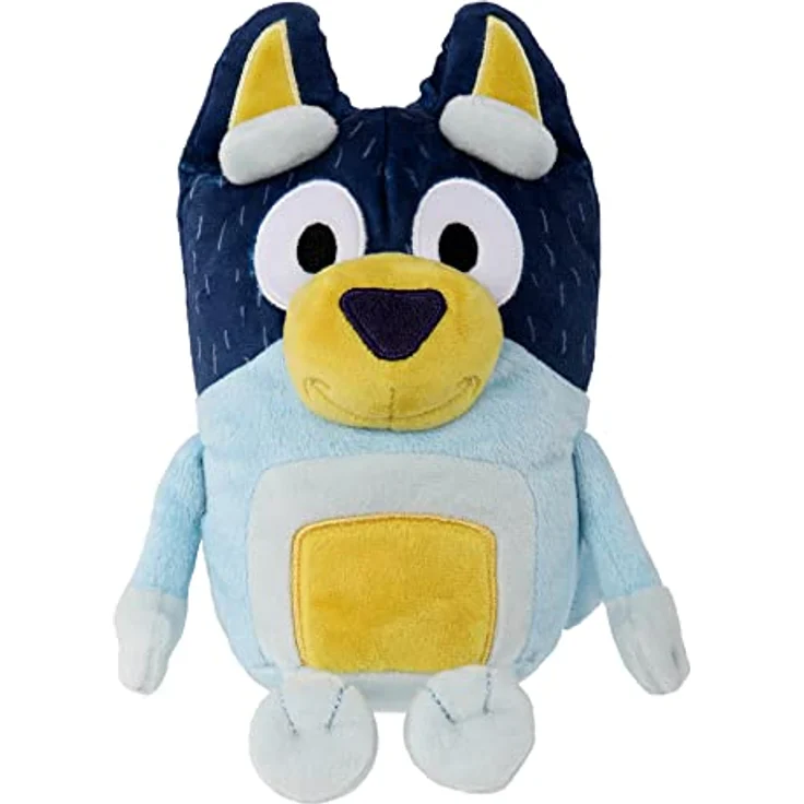 BlueY Bluey Dad Bandit 22,9 cm Plüschtier, perfekte Größe zum Kuscheln, luxuriöse Stoffe und gestickte Details – Bild 5