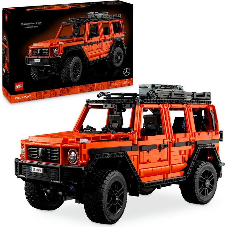 LEGO® Konstruktionsspielsteine Mercedes-Benz G 500 PROFESSIONAL Line (42177), LEGO Technic, (2891 St), Made in Europe