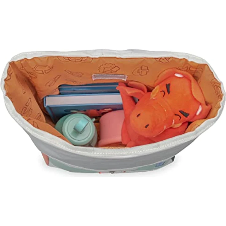 Johnny Urban Rucksack Kinder Jungen & Mädchen Mint - Junior Aaron - Kinderrucksack mit Brustgurt - Aus recyceltem Material - Ab 3 Jahre - 8L - Wasserabweisend – Bild 5