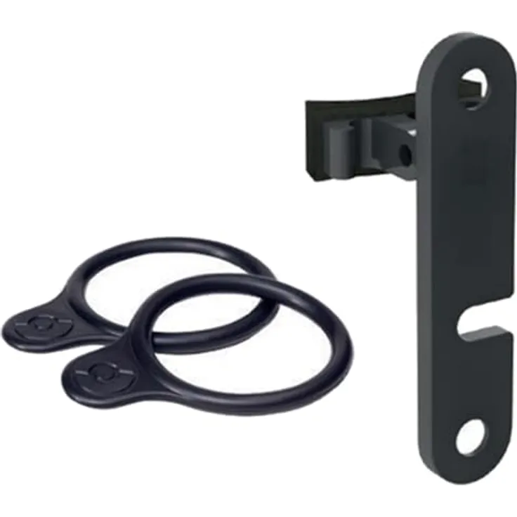 SUPER NOVA Rücklichthalter "TL3", Unisex, Schwarz, Einheitsgröße, mit Seatpost Adapter und flexiblen Spannringen